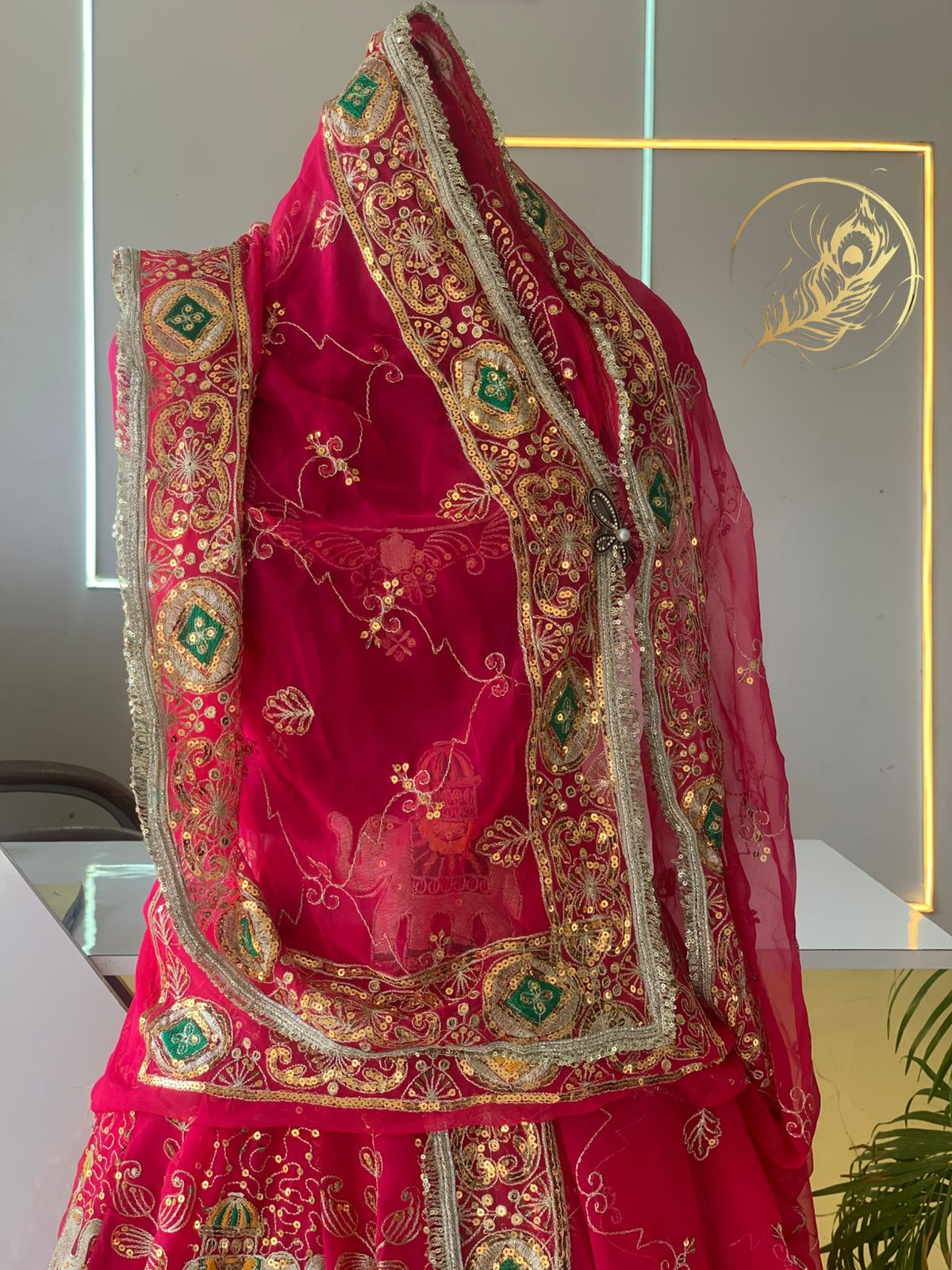 ghoomar poshak