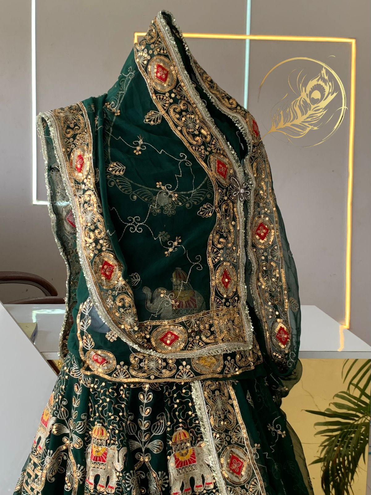 ghoomar poshak