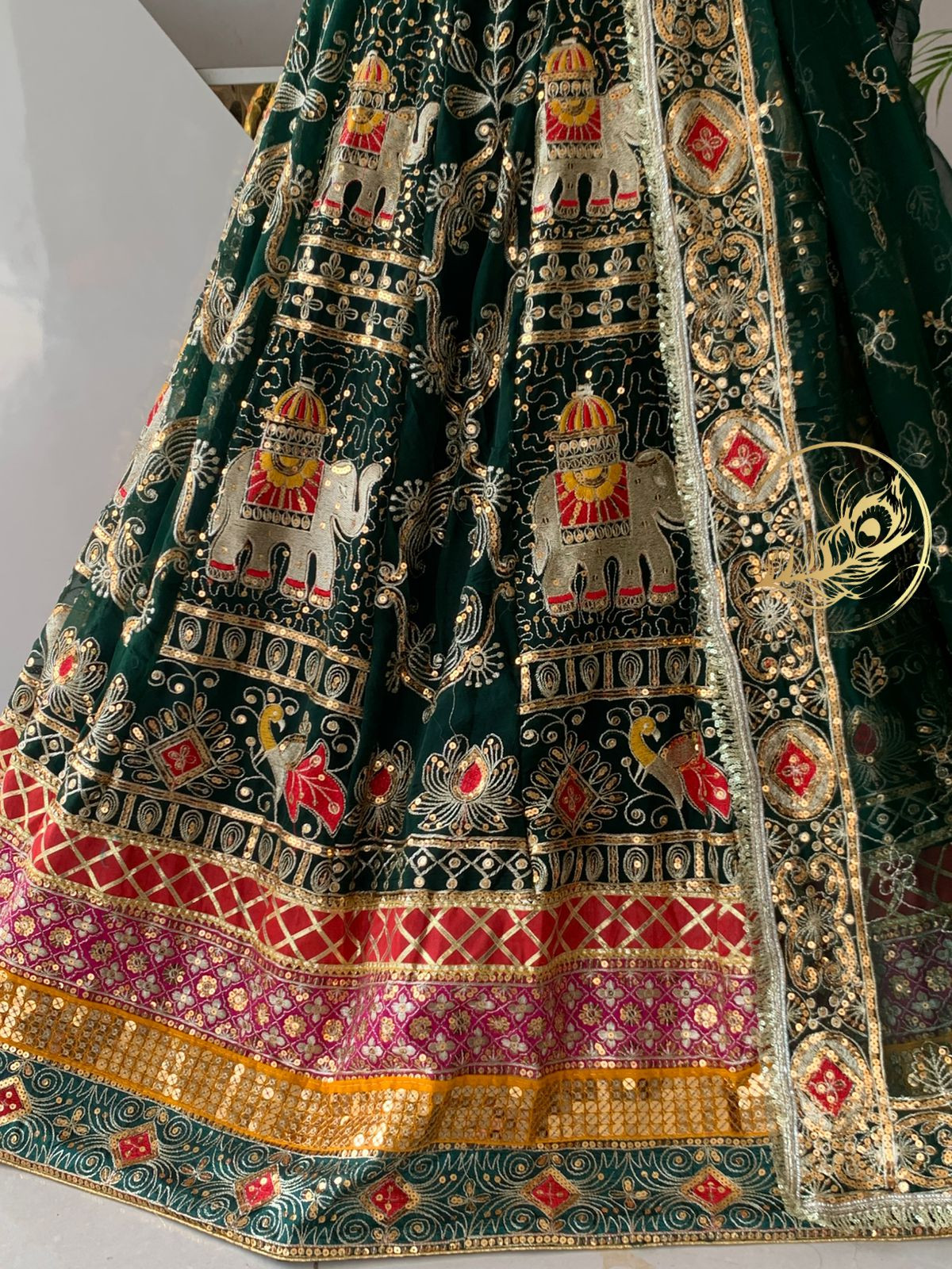 ghoomar poshak