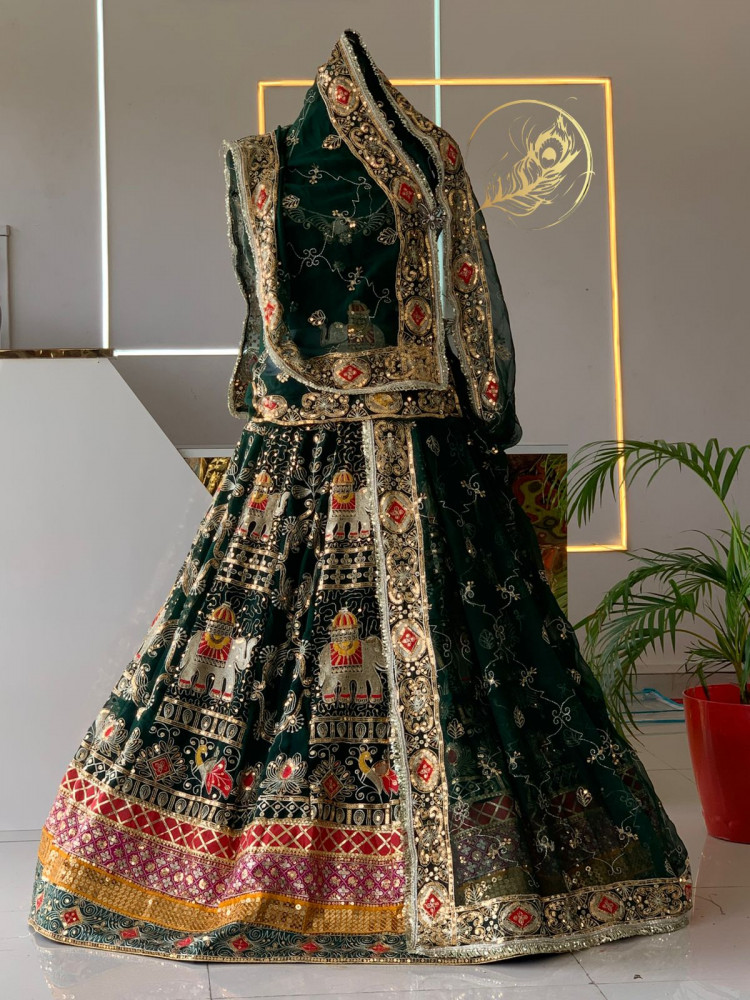 Image of ghoomar poshak