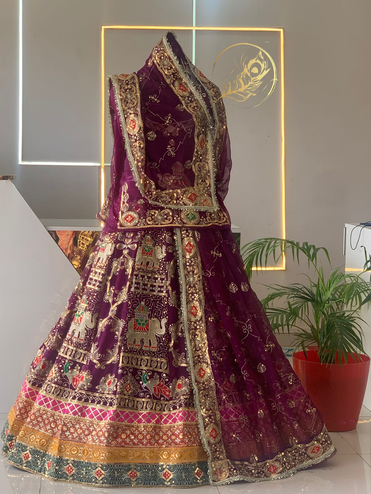 ghoomar poshak
