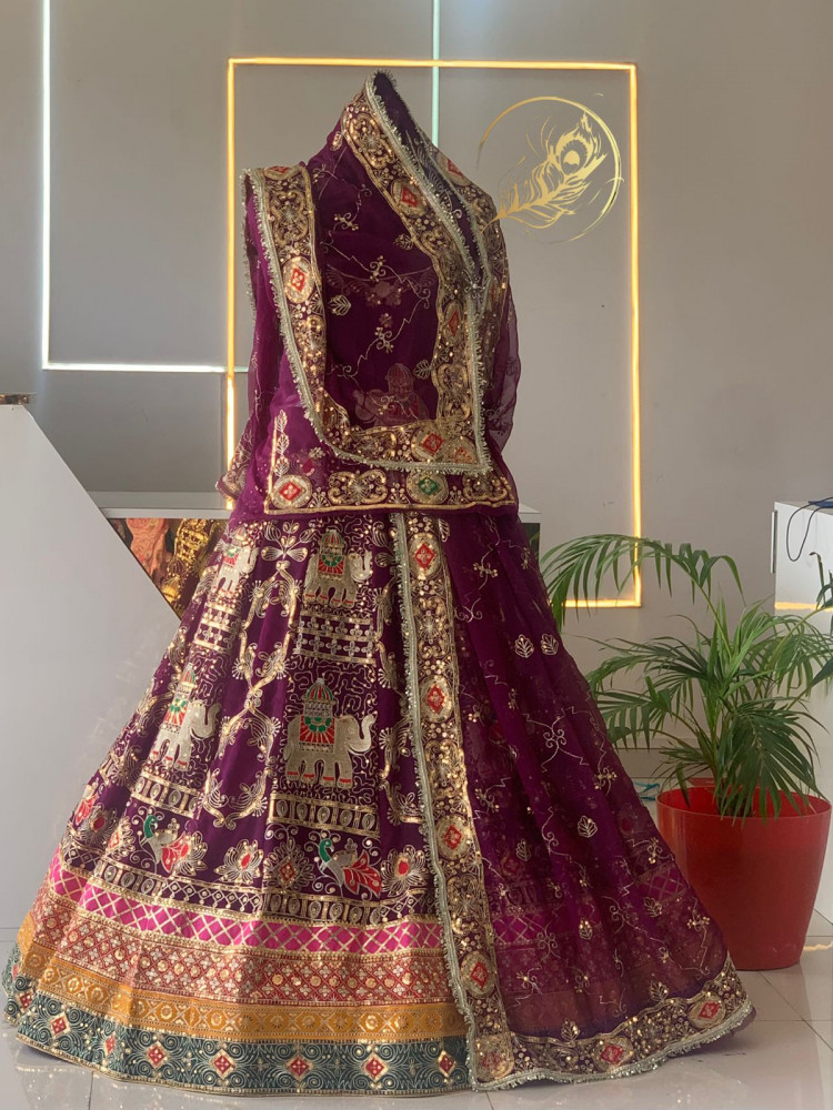 Image of ghoomar poshak