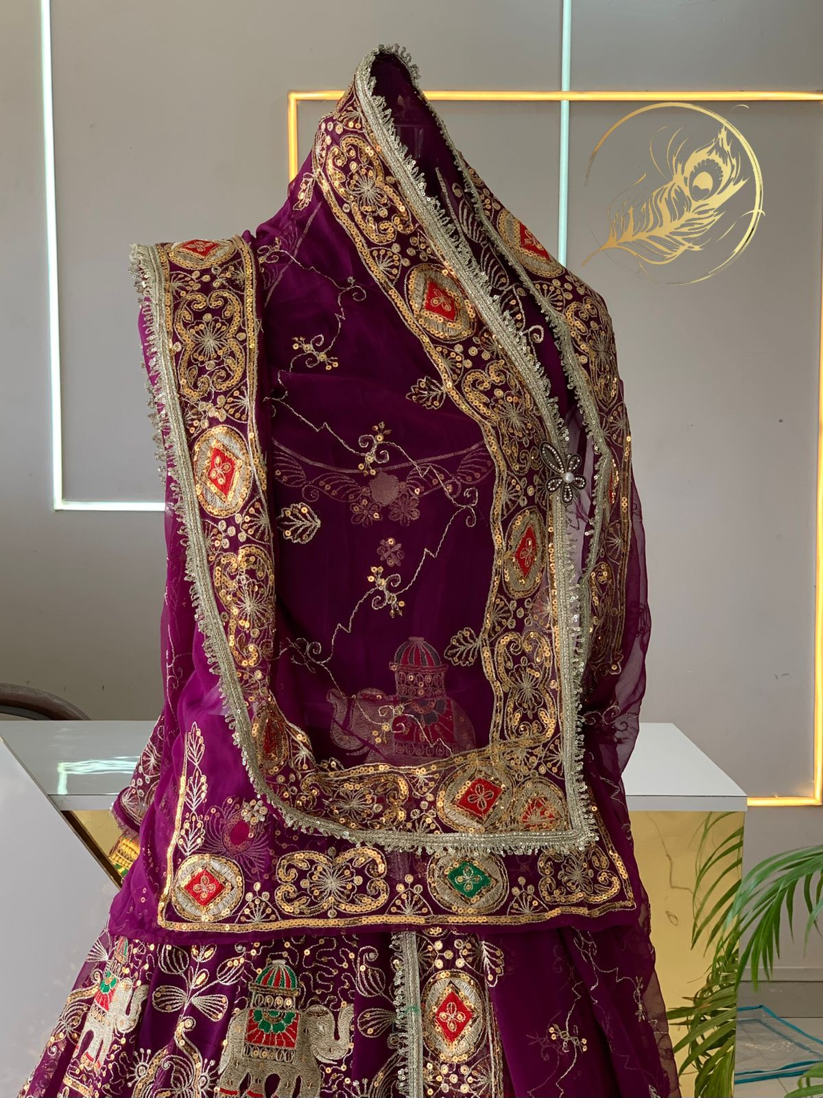 ghoomar poshak