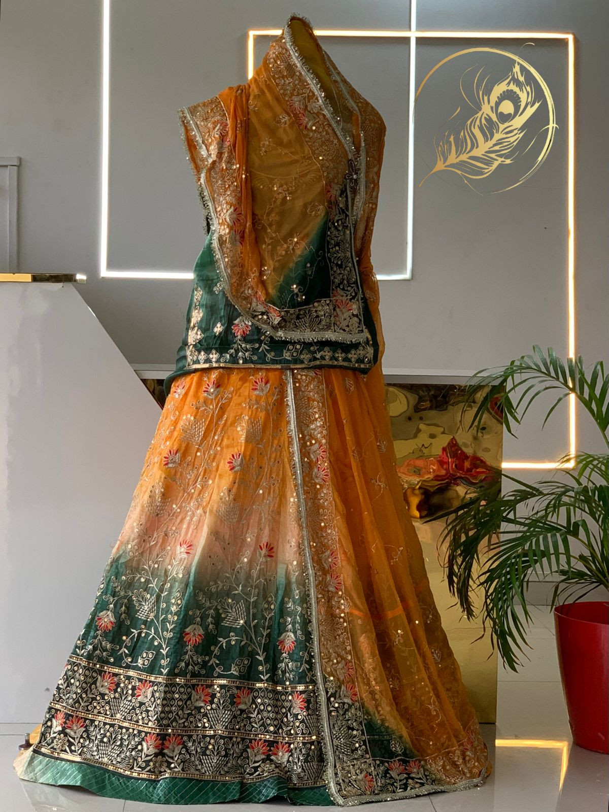 Gherdar ghoomar poshak 3