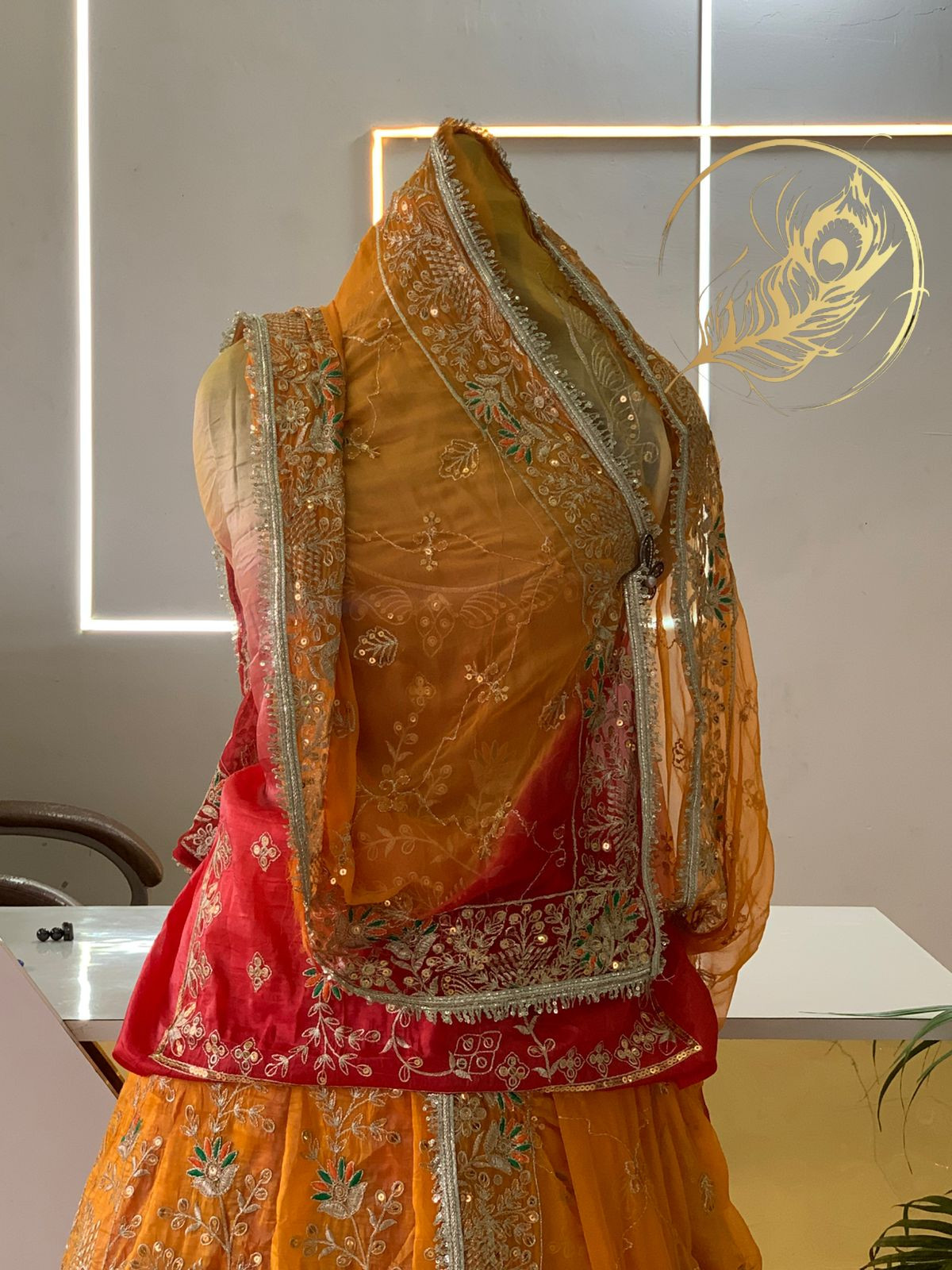 Gherdar ghoomar poshak 3