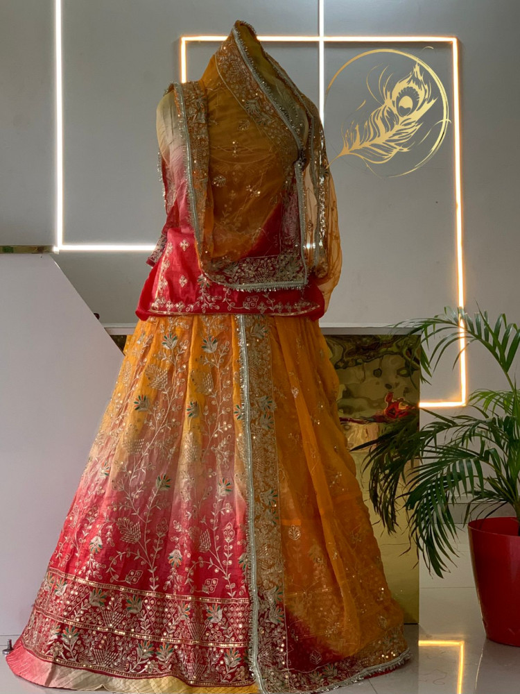 Image of Gherdar ghoomar poshak 3