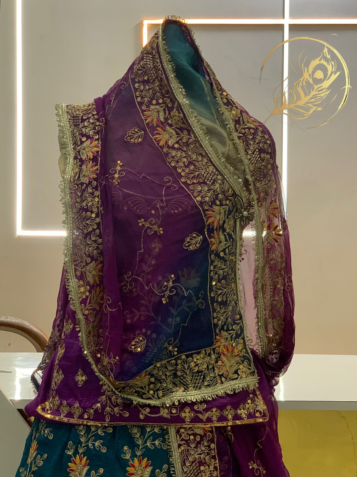 Gherdar ghoomar poshak 3