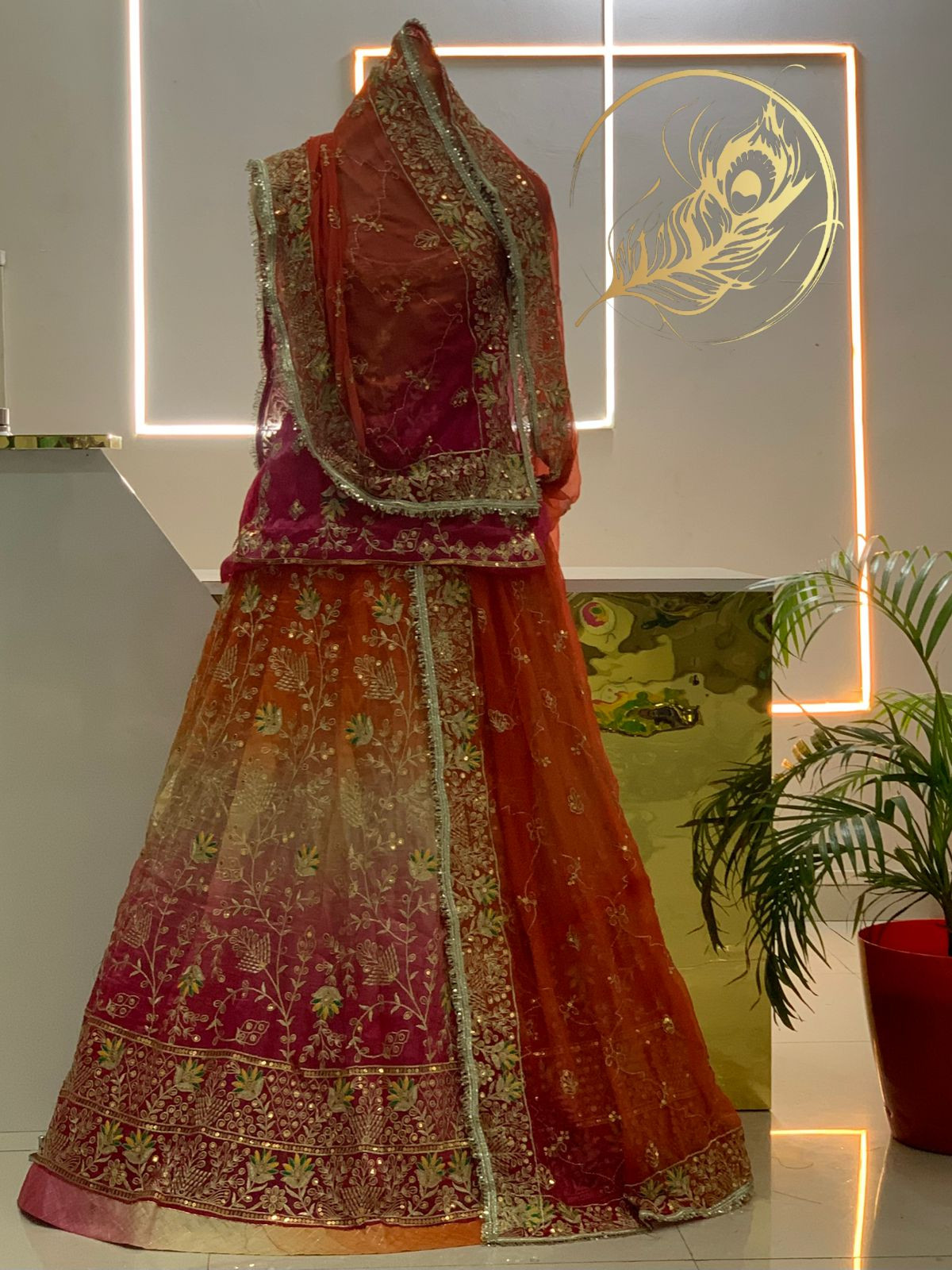 Gherdar ghoomar poshak 3