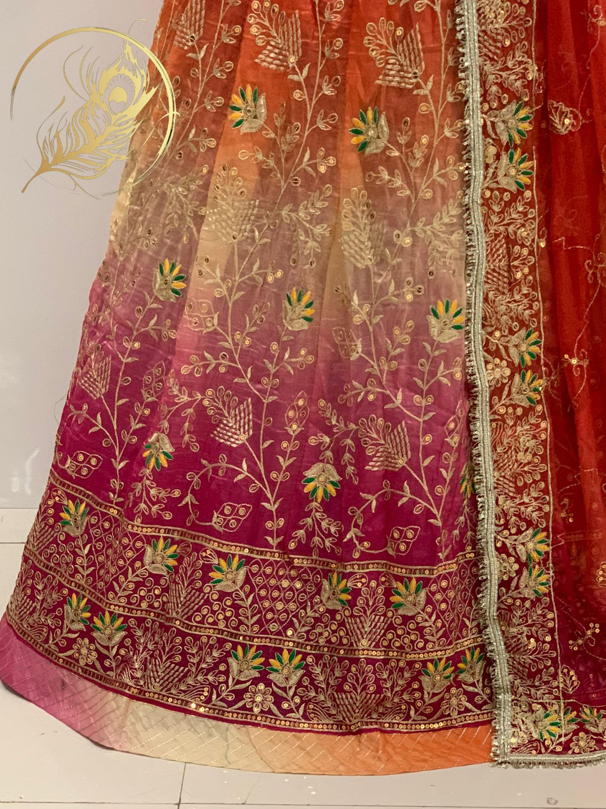 Gherdar ghoomar poshak 3