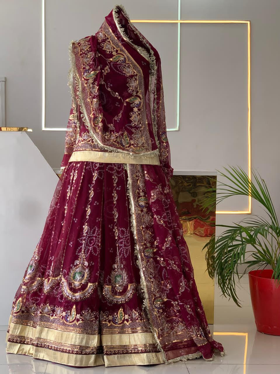 bandhej gherdar POSHAK