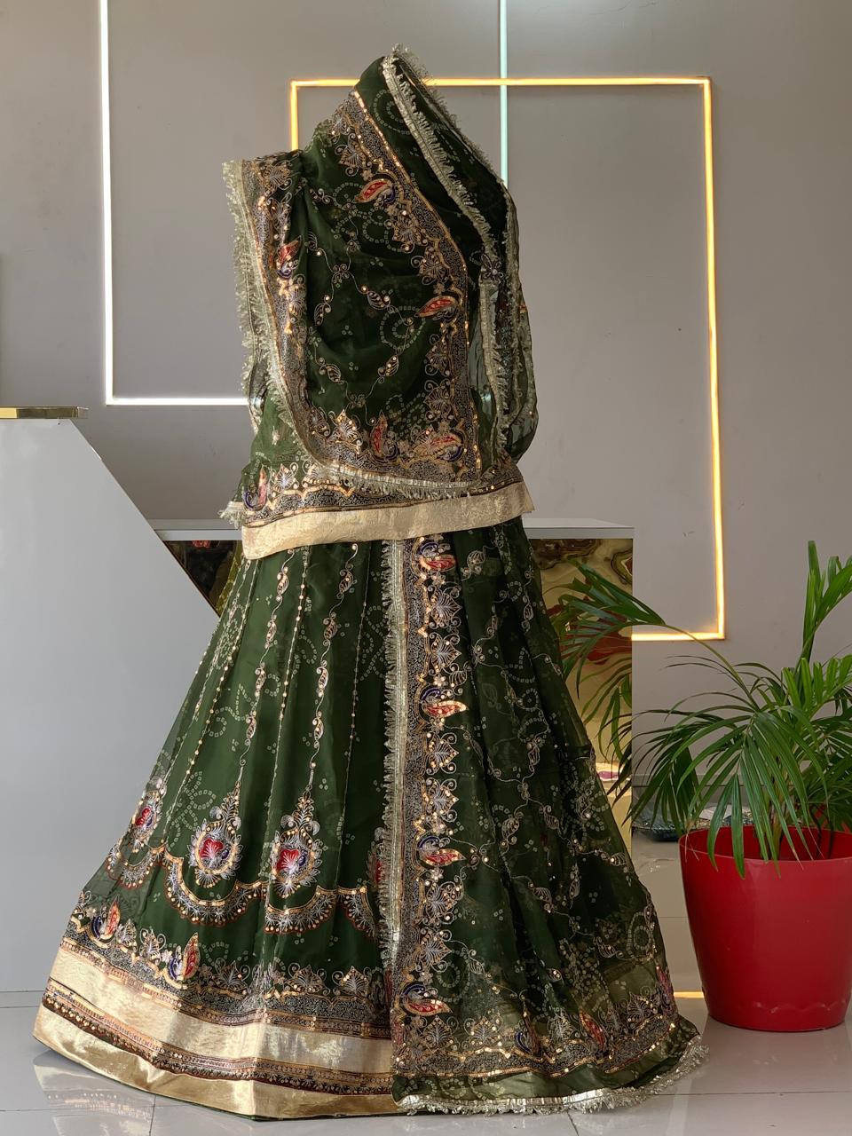 bandhej gherdar POSHAK