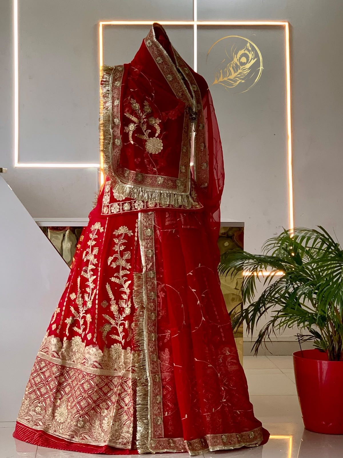 bridal poshak