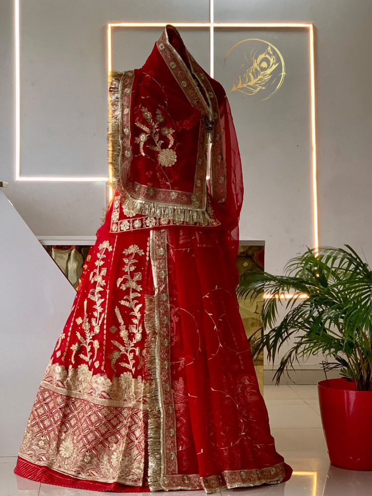 Image of bridal poshak