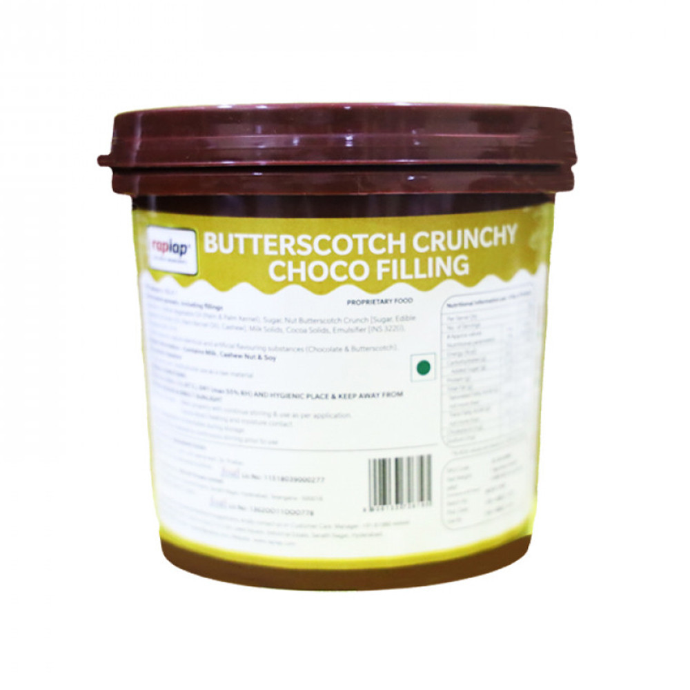 Butterscotch crunchy choco filling