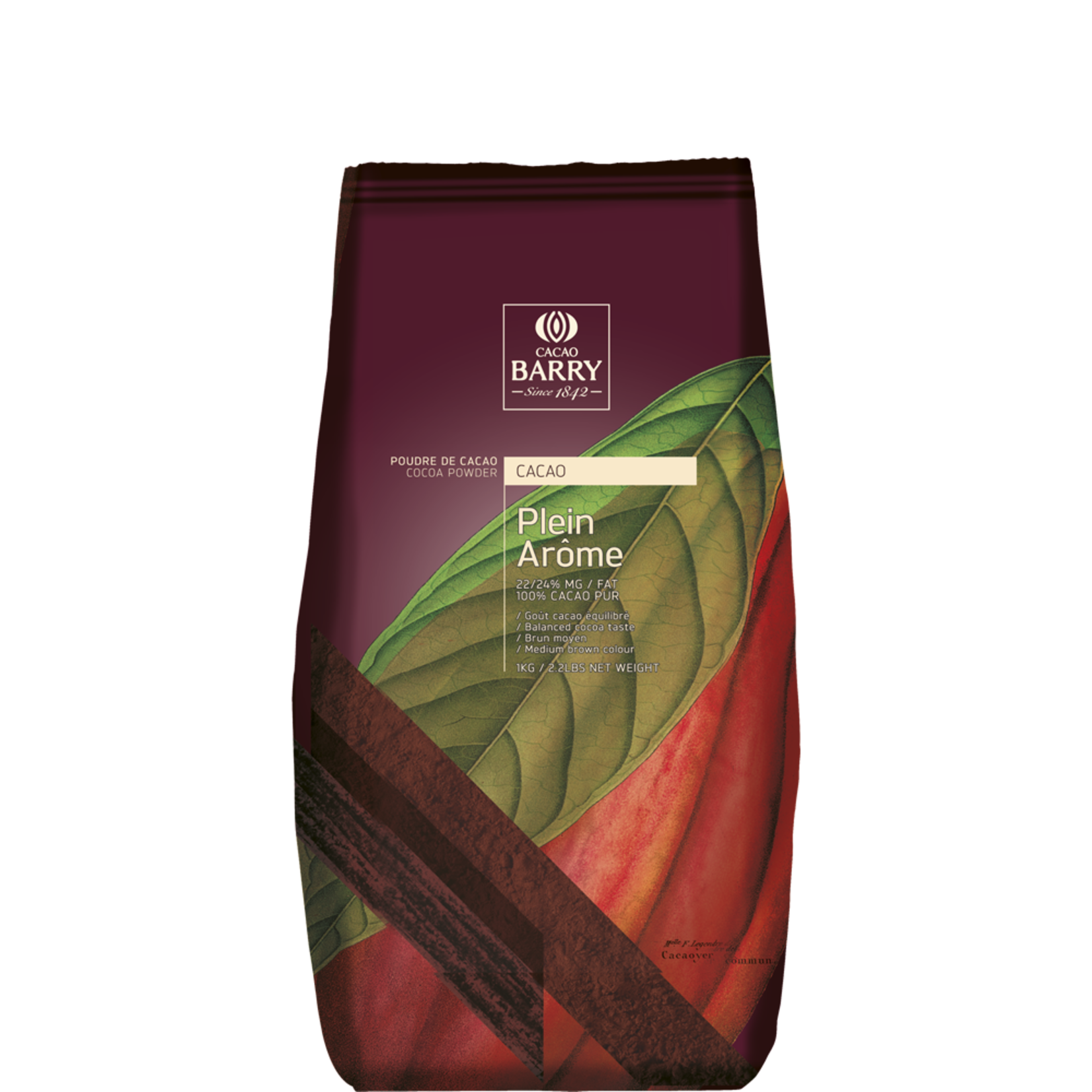 Cacao Barry - Plein Arome Cocoa Powder 22-24 - 1kg