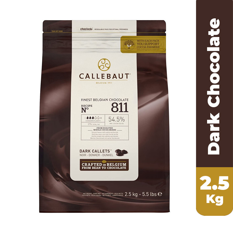 Callebaut 811 Dark Chocolate - 25Kg