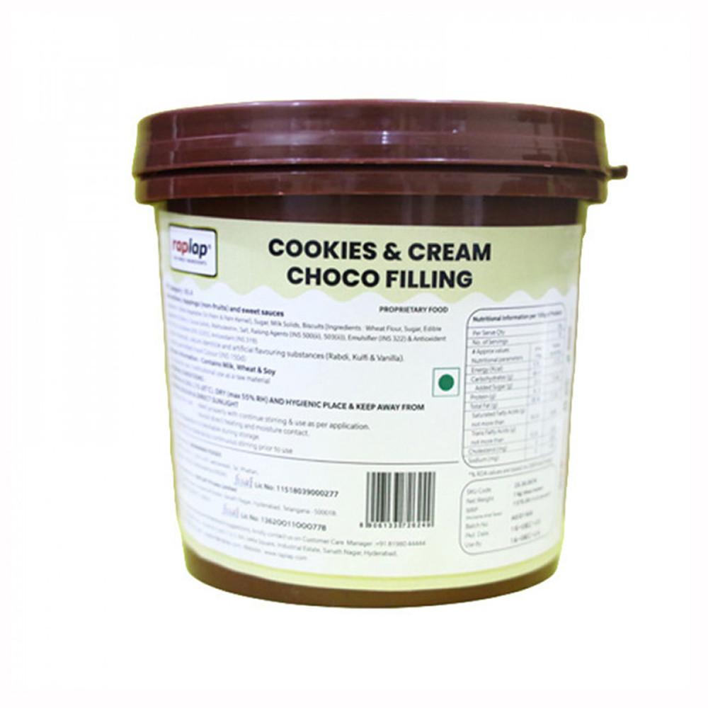 Cookies cream choco filling