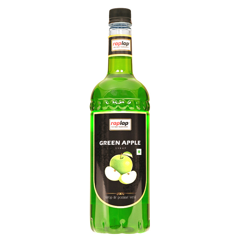 Green apple front