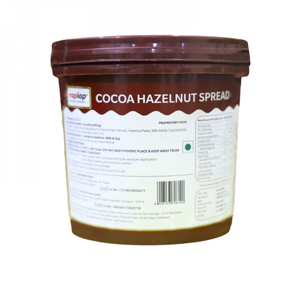 Cocoa hazelnut spread