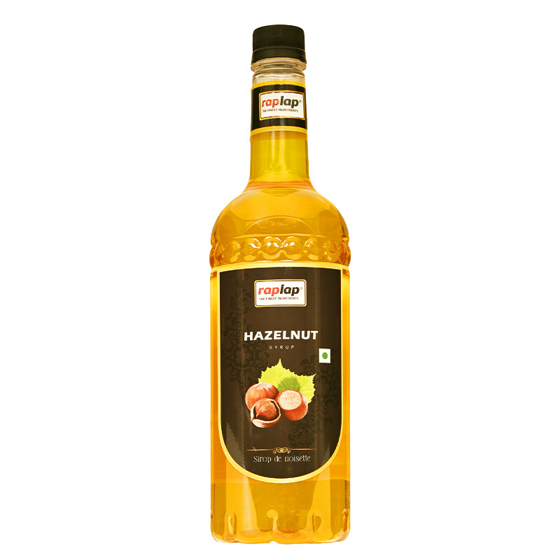 Hazelnut syrup front
