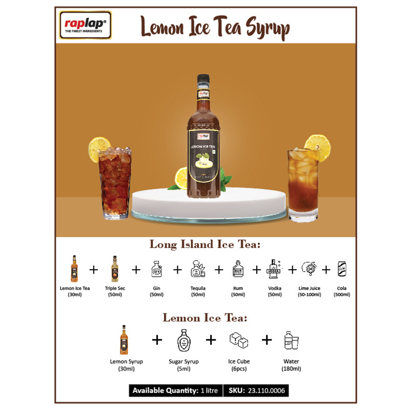 Lemon ice tea catlogue