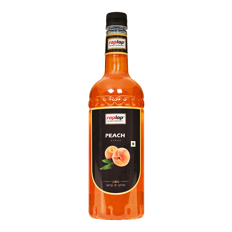 Peach syrup front
