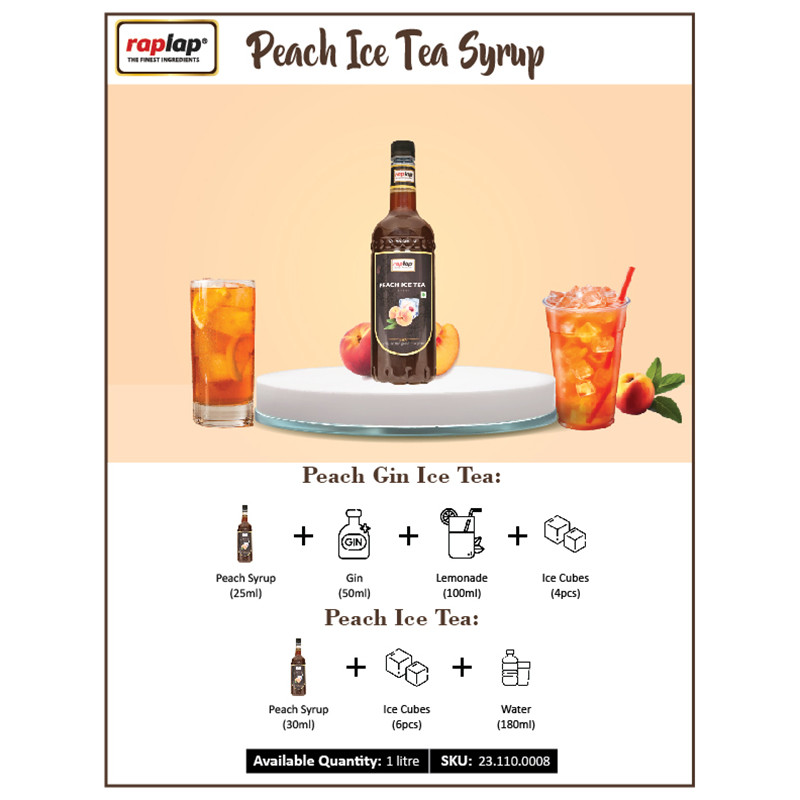 Peach ice tea catlogue