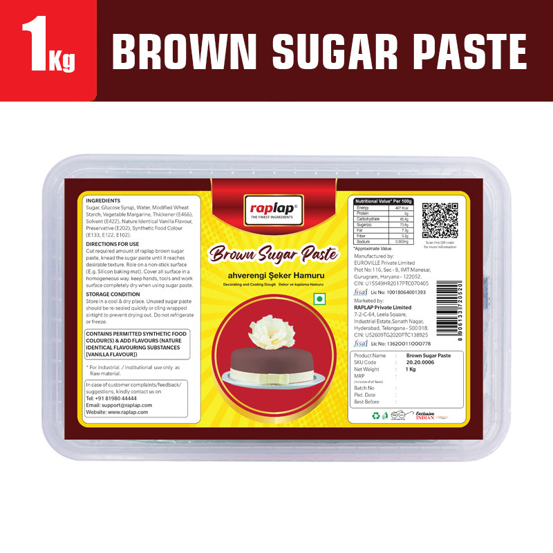 Raplap Brown Sugar Paste 1kg