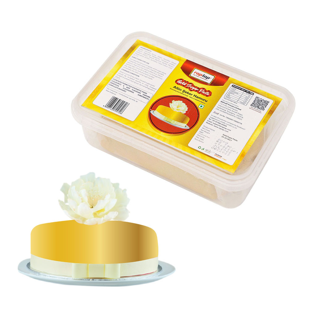 Raplap Gold Sugar Paste 800g
