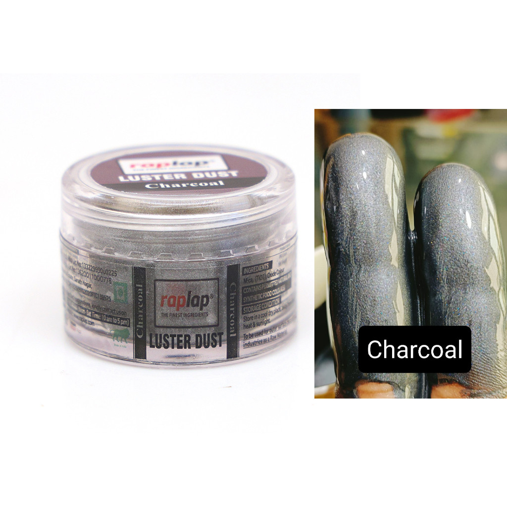 RAPLAP Luster Dust Charcoal 425 Grm