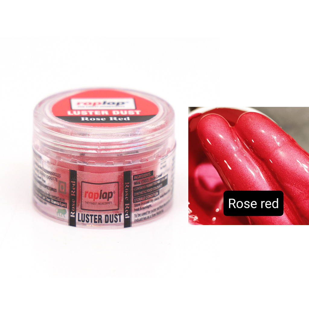 RAPLAP Luster Dust Rose Red 425 Grm