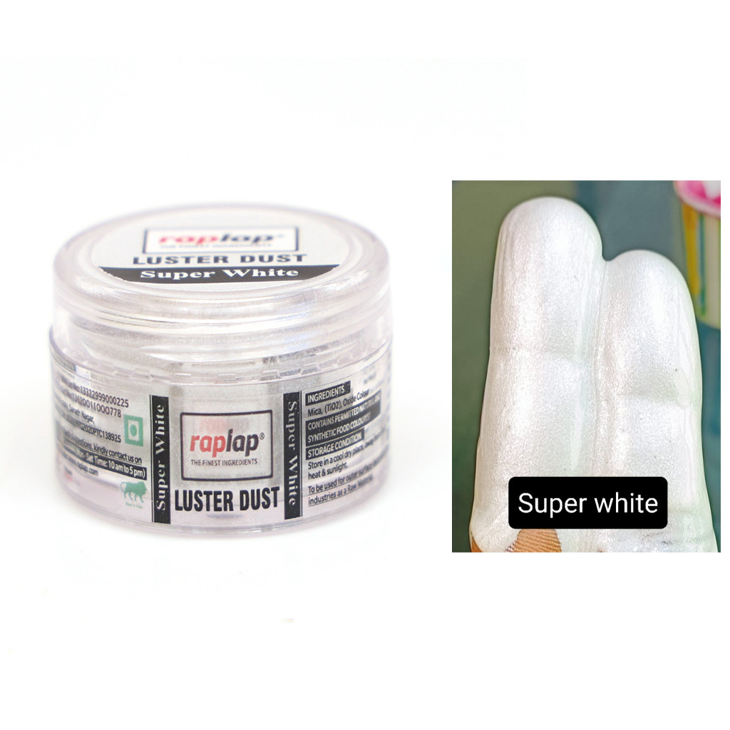 RAPLAP Luster Dust Super White 425 Grm