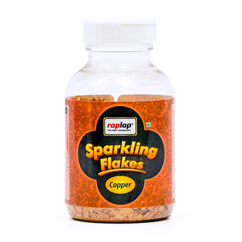RAPLAP Sparkling Flakes Copper 40g