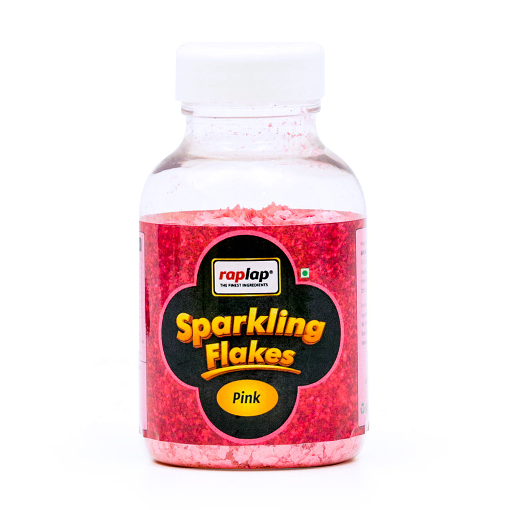 RAPLAP Sparkling Flakes Pink 40g