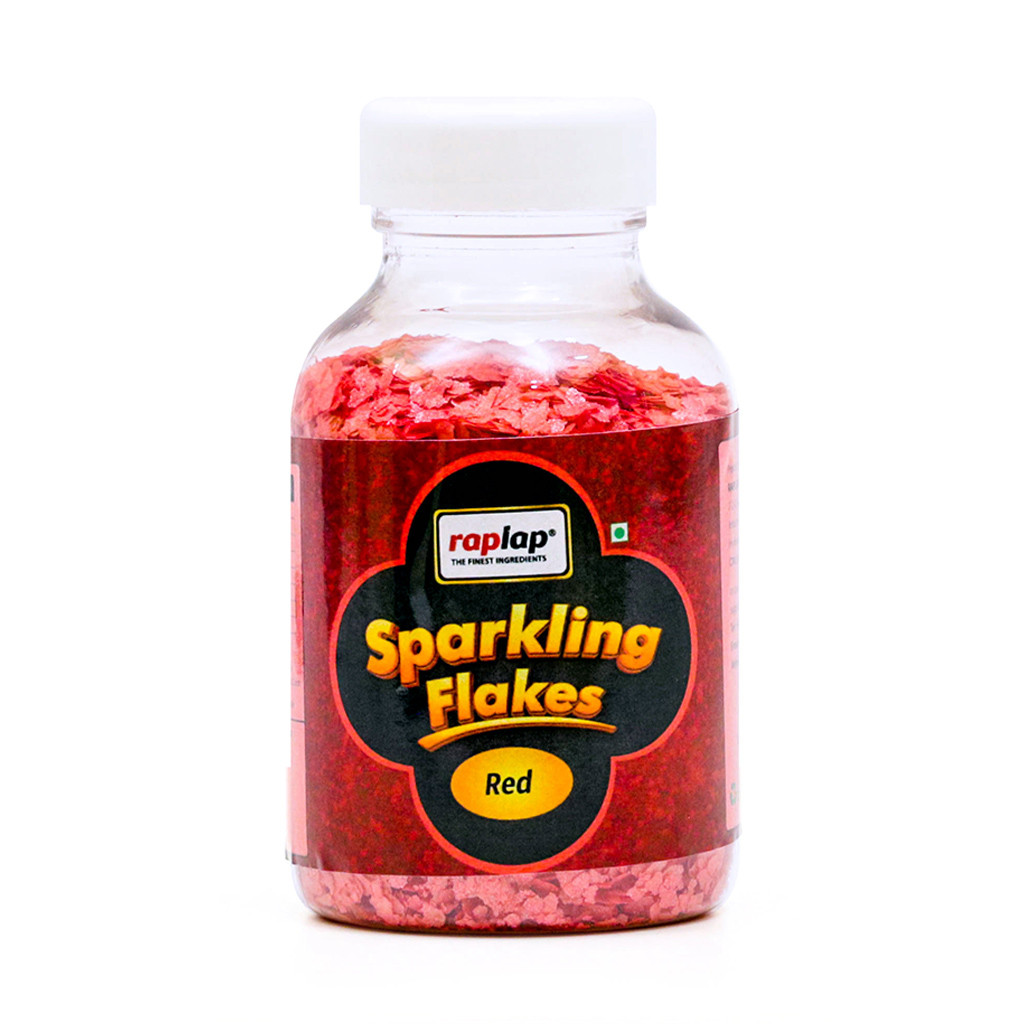 RAPLAP Sparkling Flakes Red 40g