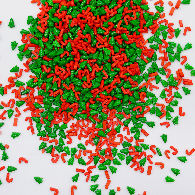 Raplap Sprinkle Christmas Tree Stick Candy 175g
