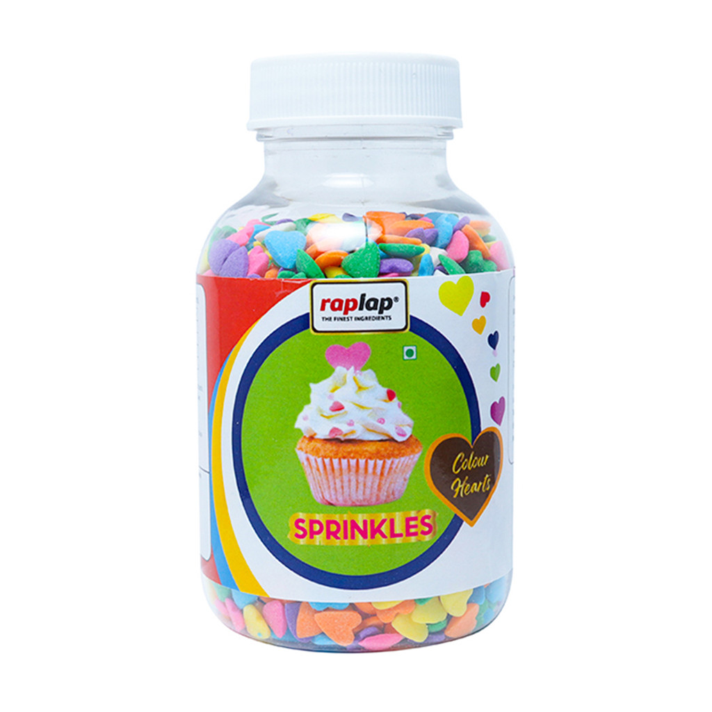 Raplap Sprinkle Colour Hearts 150g