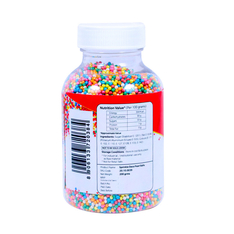 Raplap Sprinkle Deco Pearl Balls 200g