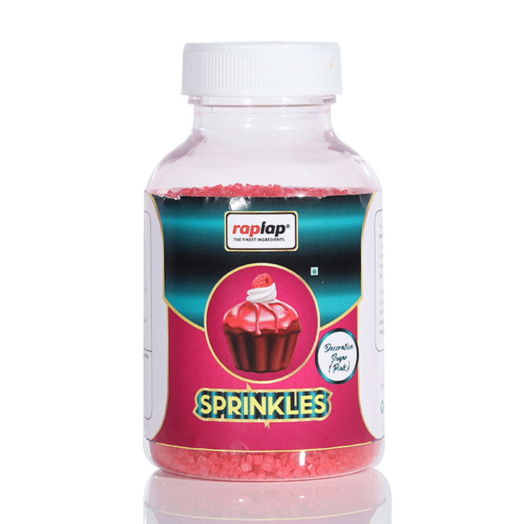 Raplap Sprinkle Decorative Sugar Pink 175g