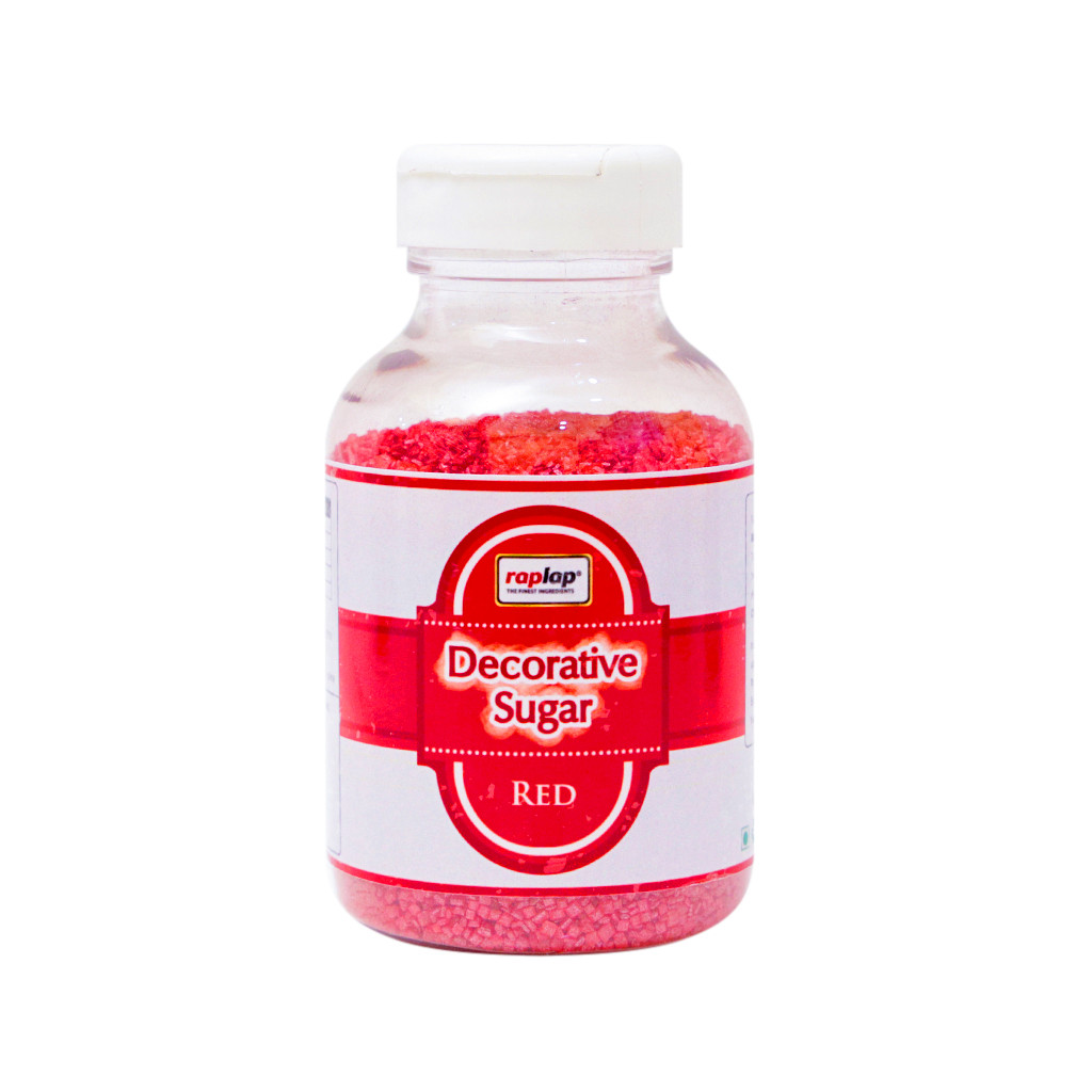 Raplap Sprinkle Decorative Sugar Red 175g