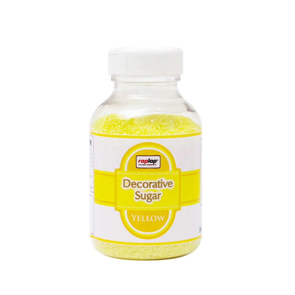Raplap Sprinkle Decorative Sugar Yellow 175g