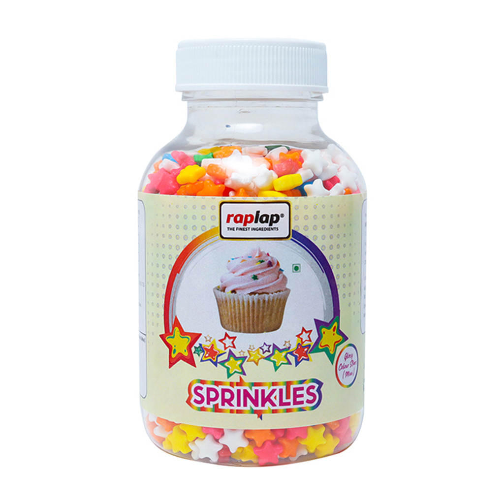 Raplap Sprinkle Glossy Colour Stars Mini 175g