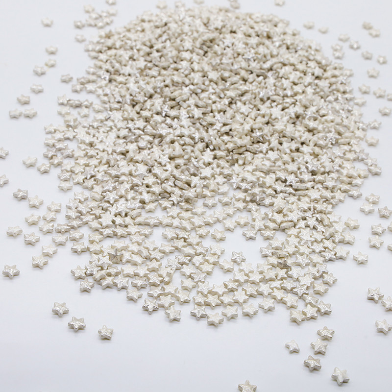 Raplap Sprinkle Glossy Silver Stars 150g