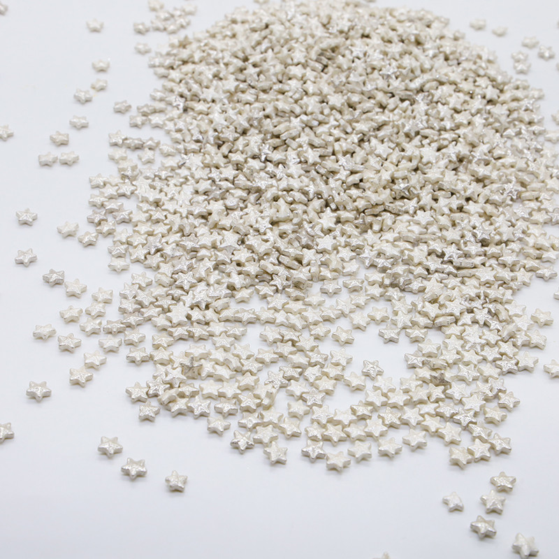 Raplap Sprinkle Glossy Silver Stars 150g