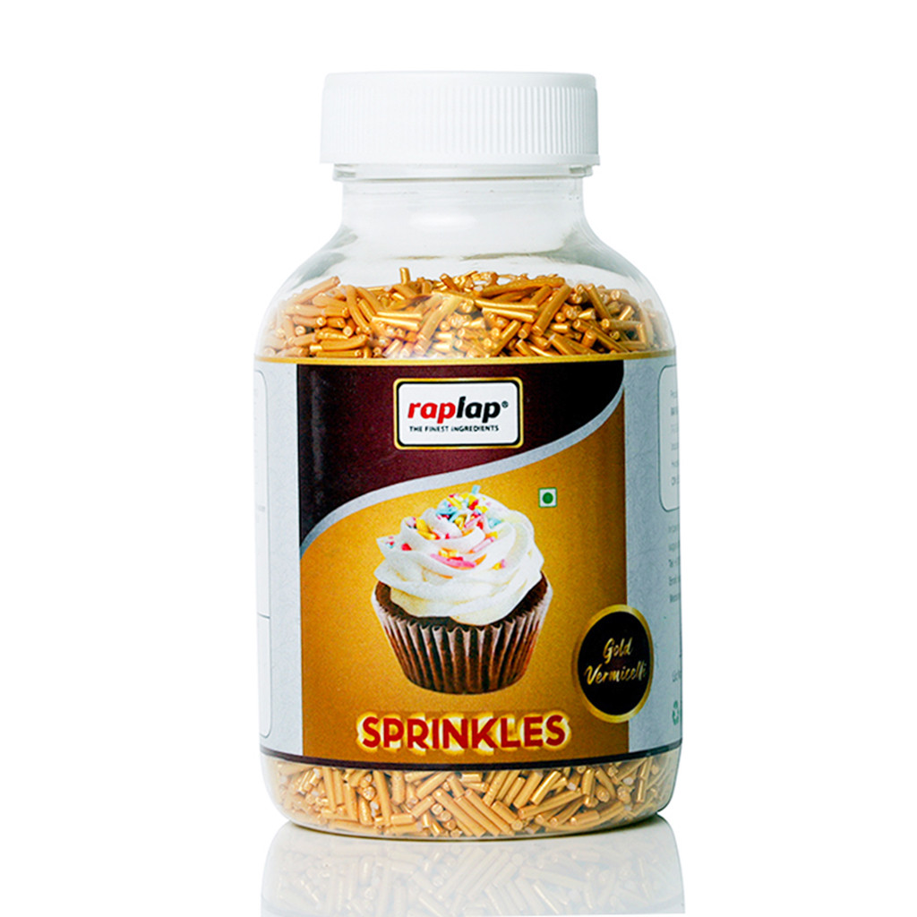 Raplap Sprinkle Gold Vermicelli 150g
