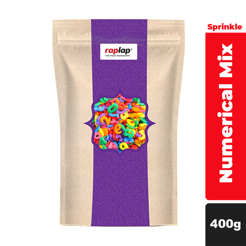 Raplap Sprinkle Numerical Mix -400g
