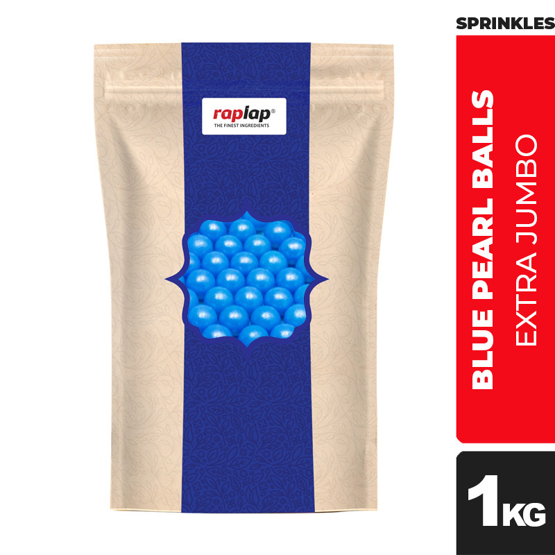 Raplap Sprinkle Peals Balls Blue Extra Jumbo 1kg