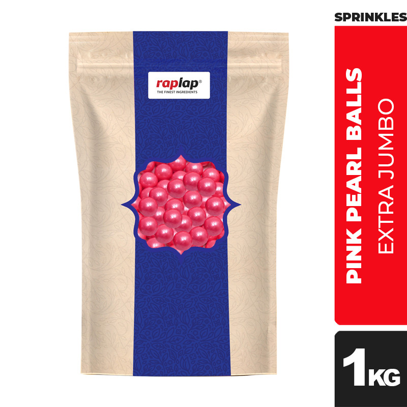 Raplap Sprinkle Peals Balls Pink Extra Jumbo 1kg