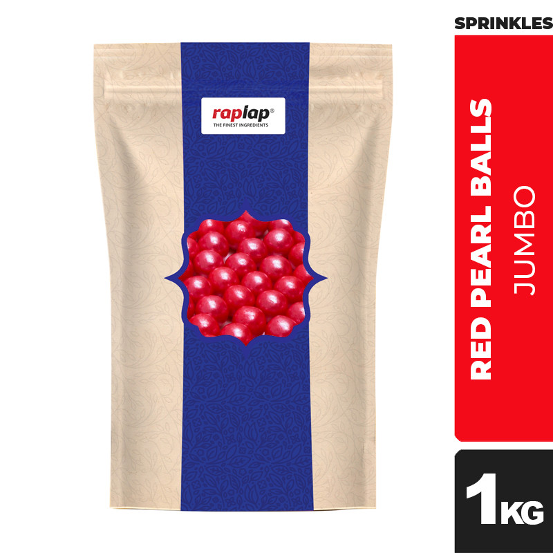 Raplap Sprinkle Peals Balls Red Jumbo 1kg