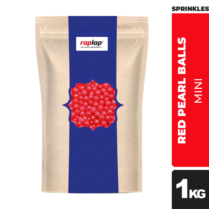 Raplap Sprinkle Peals Balls Red Mini 1kg